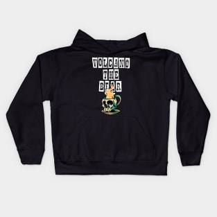 Volcano the bear Kids Hoodie